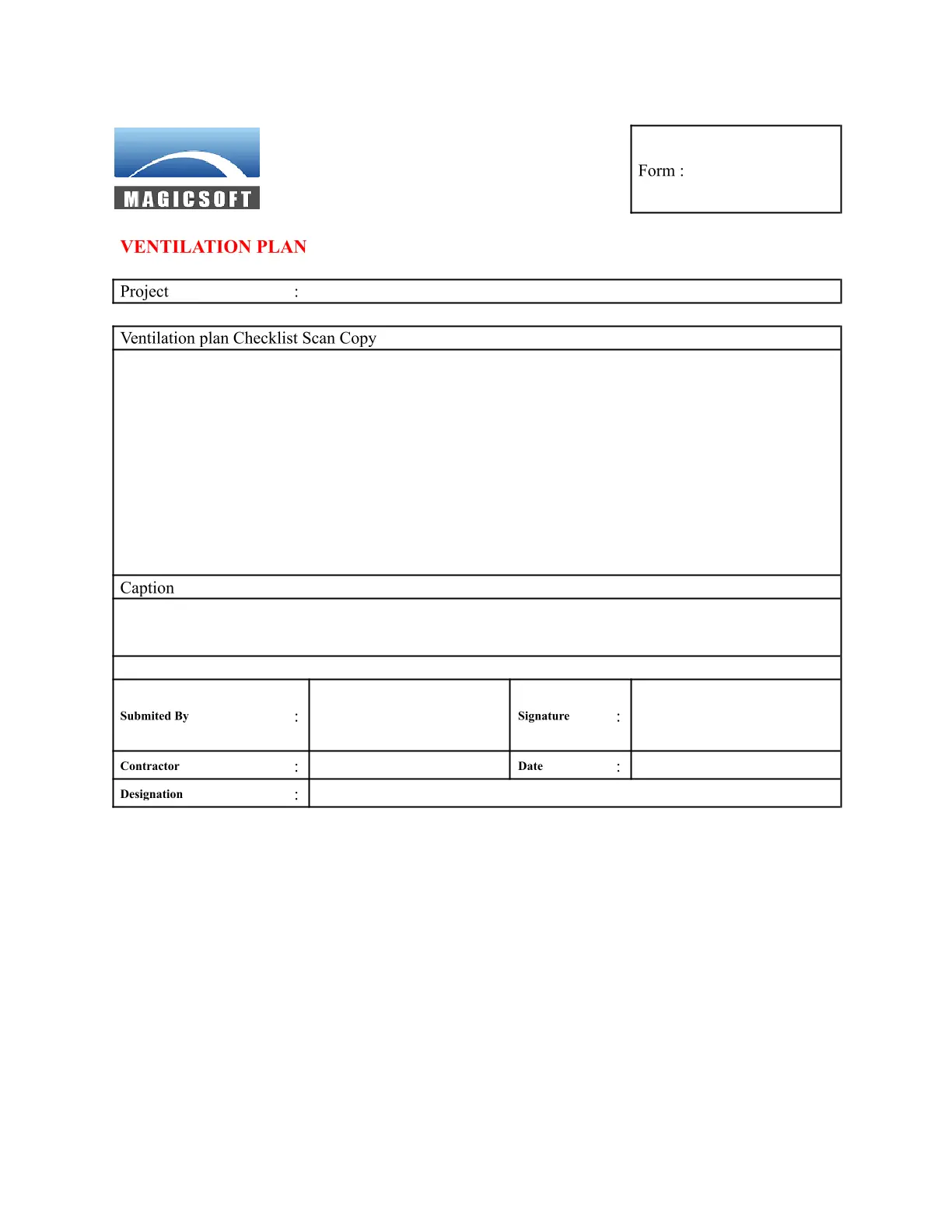 Ventilation Plan – Company D