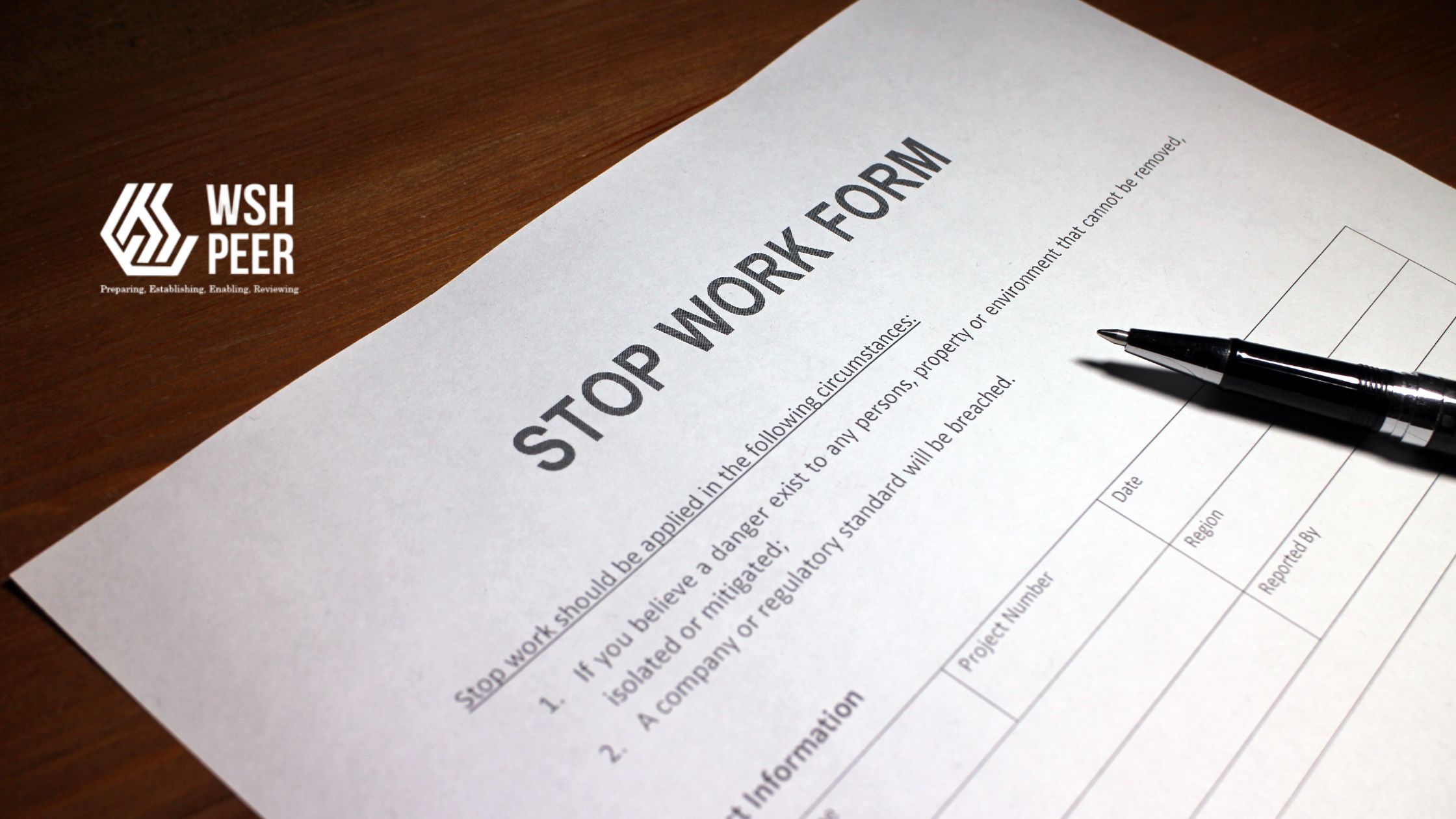 Empowering Safety: The Role of Stop Work Authority in Workplace Health and Safety